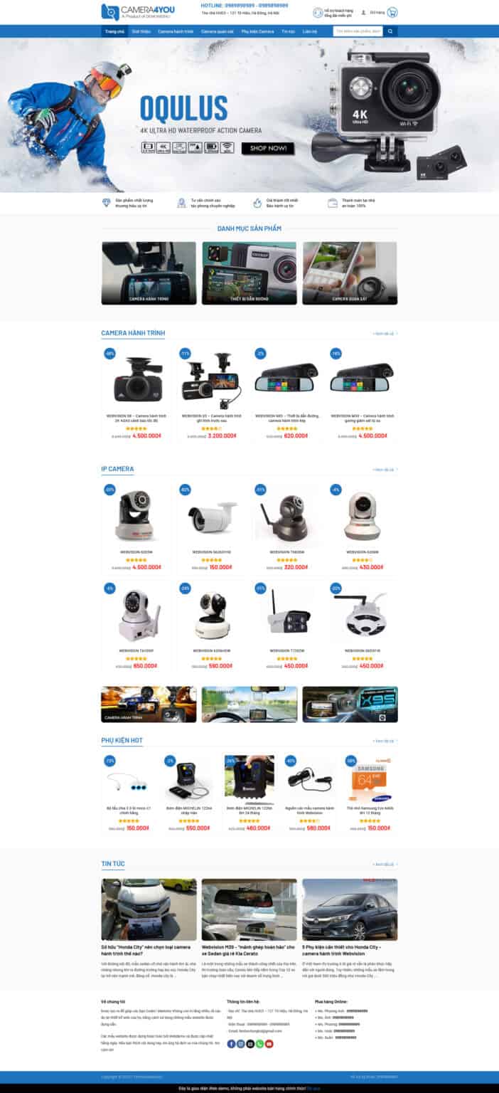 Theme wordpress shop camera 01